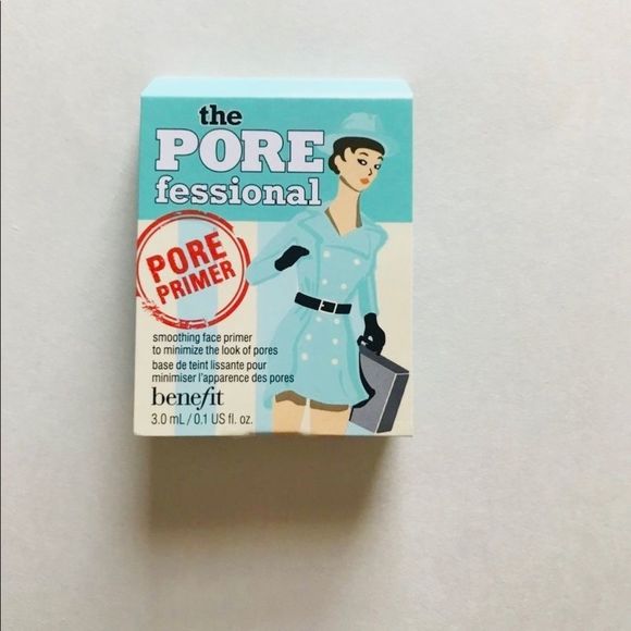 Benefit Cosmetics Makeup Set Brow pencil, Mascara, pore primer, pouch New - Picture 4 of 6